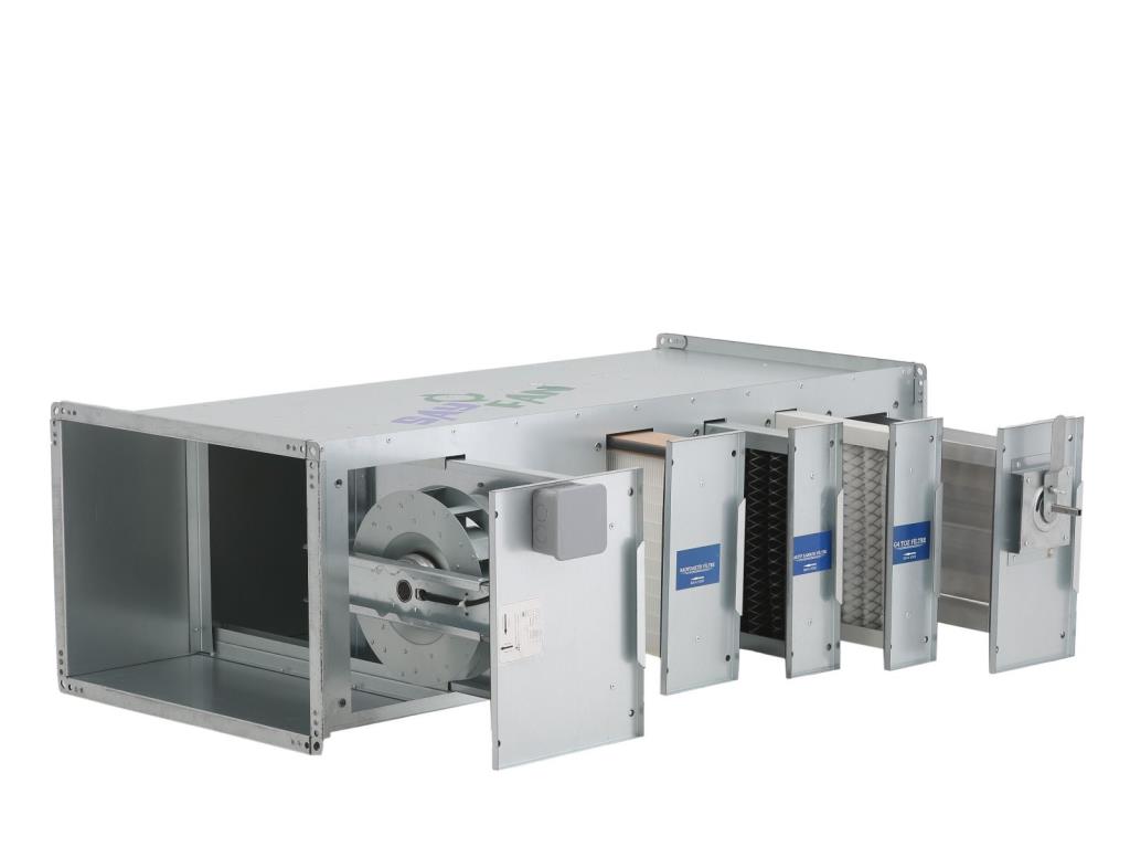 Kendinden Filitreli Kanal Tipi Fan